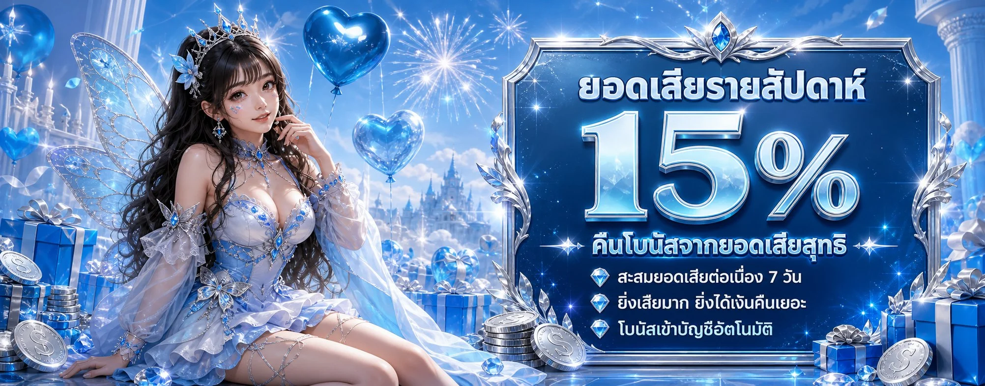 สล็อตออนไลน์ BLUE 4 YOU รวมเกมค่ายดัง เล่นได้ทุกค่ายในเว็บเดียว